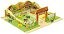 SITIO FELIZ PLAYSET EM MADEIRA COM 10 ANIMAIS JUNGES - Imagem 2