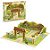 SITIO FELIZ PLAYSET EM MADEIRA COM 10 ANIMAIS JUNGES - Imagem 4