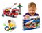 LEGO CUBIC CAMINHAO DE BOMBEIRO 269PÇS BR822 MULTIKIDS - Imagem 6