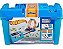 PISTA HOTWHEELS MALETA LANÇADORA DE CARROS TRACK BUILDER  MATTEL FLK89 - Imagem 1