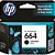 CARTUCHO HP 664 PRETO 2ML F6V29AB ORIGINAL - Imagem 1