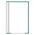 Kit C/5 Cadernos Brochura 80F Lift Verde Credeal - Imagem 3
