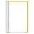 Kit C/5 Cadernos Brochura 80F Lift Amarelo Credeal - Imagem 2
