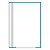 Kit C/5 Cadernos Credeal Costurado Capa Dura 96F 1/4 Litf Azul - Imagem 3