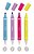 MARCA TEXTO APAGAVEL C/4 UNDS CORES LEO E LEO 94143 - Imagem 3