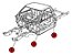 KIT COXIM CABINE C/ FERRAGEM + COXIM RADIADOR CHEVROLET S10 CABINE SIMPLES 1995 ATÉ 2011 - Imagem 5
