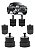 Kit Coxim Cabine C/ Ferro Ford Ranger Cabine Dupla Até 2011 - Imagem 1