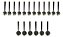 Kit Valvulas Admissao Escape Motor Mwm Sprint 6.07t 6.07tca - Imagem 1