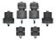 Kit Coxim Cabine + Carroceria F1000 F4000 1993 Até 1998 - Imagem 5
