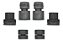 Kit Coxim Cabine + Carroceria F1000 F4000 1993 Até 1998 - Imagem 8