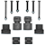 Kit Coxim Cabine + Carroceria F1000 F4000 1993 Até 1998 - Imagem 4
