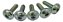 Kit Parafuso Tampa De Valvulas Motor Mwm Sprint 4.07 4 Cil - Imagem 1