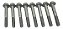 Kit Parafuso Coletor Escapamento Motor Mwm Sprint 4.07 4.08 - Imagem 1