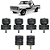 Jogo Completo Calço Coxim Cabine Ford F-1000 F-4000 1979 até 1992 - Imagem 1