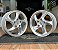 RODA PORSCHE CUP ARO 17X6 E 17X7 PRATA FURAÇÃO 5X130 - Imagem 1