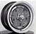 RODA SPEED MASTER GRAFITE DIAMANTADO FOSCO ARO 15x4,5 e 15x6,5 FURAÇÃO OS (5X205) - Imagem 1