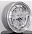 RODA SPEED MASTER PRATA DIAMANTADO ARO 15x4,5 e 15x6,5 FURAÇÃO OS (5X205) - Imagem 1
