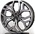 RODA MC/L11 LAND ROVER ARO 22 Furação 5X108 GRAFITE DIAMANTADO - Imagem 2
