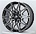 RODA BMW M3 COMPETITION DUAS TALAS ARO 19 Furação 5X120 PRETO DIAMANTADO - Imagem 1