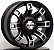 RODAS OFF ROAD OR-01 ARO 17 Furação 5X127 PRETA DIAMANTADO - Imagem 1