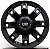 RODAS OFF ROAD OR-01 ARO 17 Furação 6X139,7 PRETA FOSCO - Imagem 3