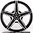 RODAS MERCEDES MC/M02 ARO 20 Furação 5X112 PRETO - Imagem 2