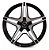 RODAS MERCEDES DUAS TALAS MC/M21 ARO 20 Furação 5X112 PRETA - Imagem 2