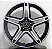 RODAS MERCEDES MC/M22 ARO 17 Furação 5X112 PRETO - Imagem 2