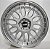 RODAS BBS LM ARO 17 Furação 5X100 PRATA DIAMANTADO - Imagem 1