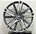 RODA VOLVO MC/V03 ARO 22 Furação 5X108 GRAFITE DIAMANTADO - Imagem 1