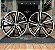 RODA VOLVO MC/V03 ARO 22 Furação 5X108 PRETO DIAMANTADO - Imagem 1