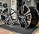 RODA VOLVO MC/V03 ARO 22 Furação 5X108 PRETO DIAMANTADO - Imagem 2