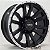 RODAS OFF ROAD ZWAT2 DODGE RAM ARO 20 Furação 8X165 PRETA DIAMANTADO - Imagem 1