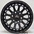 RODAS OFF ROAD ZWAT3 ARO 17 Furação 6X139 PRETA - Imagem 2