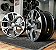 RODAS AUDI MC/A22 ARO 18 Furação 5X100 GRAFITE - Imagem 3