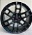 RODAS OFF ROAD TRD ARO 22 Furação 6X139  PRETA - Imagem 1