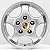 RODAS PORSCHE CUP 1 ARO 15 DUAS TALA 4,5 - 5,5 OU 6,5 FURAÇÃO 5X130 PRATA - Imagem 3
