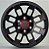 RODAS OFF ROAD TRD ARO 17 Furação 6X139  PRETA - Imagem 2