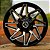 RODAS OFF ROAD PRZ5 ARO 20 Furação 6X139  PRETA - Imagem 2