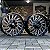 RODA OFF ROAD OVERDRIVE ARO 20 Furação 6X135/139 GLOSS BLACK - Imagem 2