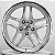 RODA STYLE 37 BMW M5 E34 PRATA DIAMANTADA ARO 18 EM 2TALAS FURAÇÃO 5X120 - Imagem 2