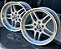 RODA RAWB39 BMW M5 E34 PRATA DIAMANTADA ARO 19 EM 2TALAS FURAÇÃO 5X120 - Imagem 1
