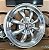 RODA RAW CLASSICS 8 SPOKE ARO 15X5,5 FURAÇÃO 4X130 PRATA - Imagem 1
