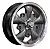 RODA RAW CLASSICS 5 SPOKE ARO 15X5,5 GRAFITE FURAÇÃO 5x205 - Imagem 1