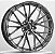 RODA RAW SPE-H04 HIPER BLACK ARO 19 TALA 8,5 FURAÇÃO 5X112 - Imagem 2