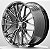 RODA RAW SPE-H04 HIPER BLACK ARO 19 TALA 8,5 FURAÇÃO 5X112 - Imagem 1