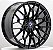 RODAS BMW M4CLS ARO 20 Furação 5X120 PRETA 2 TALAS FLOW FORMING - Imagem 1