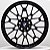 RODAS BMW M4CLS ARO 20 Furação 5X120 PRETA 2 TALAS FLOW FORMING - Imagem 2