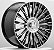 RODAS MERCEDES M36 ARO 18 Furação 5X112 PRETO FLOW FORMING - Imagem 1