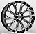 RODAS AUDI SLINE ARO 19 TALA 8,5 FURAÇÃO 5X112 PRETA DIAMANTADO - Imagem 1